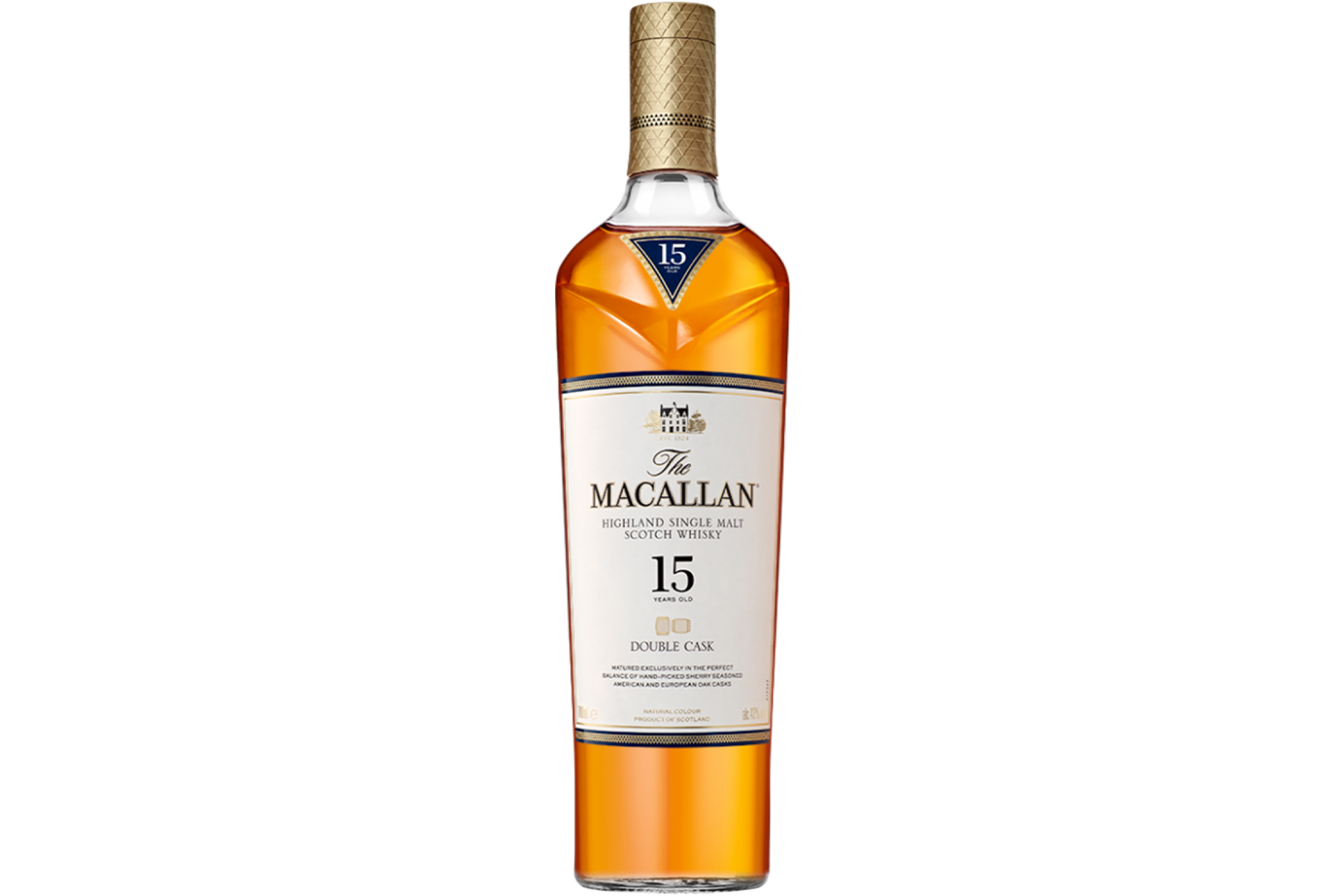 Macallan double cask, 15 years
