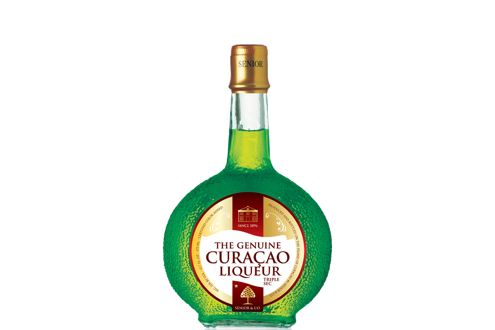 Genuine Curacao Liqueur, Green