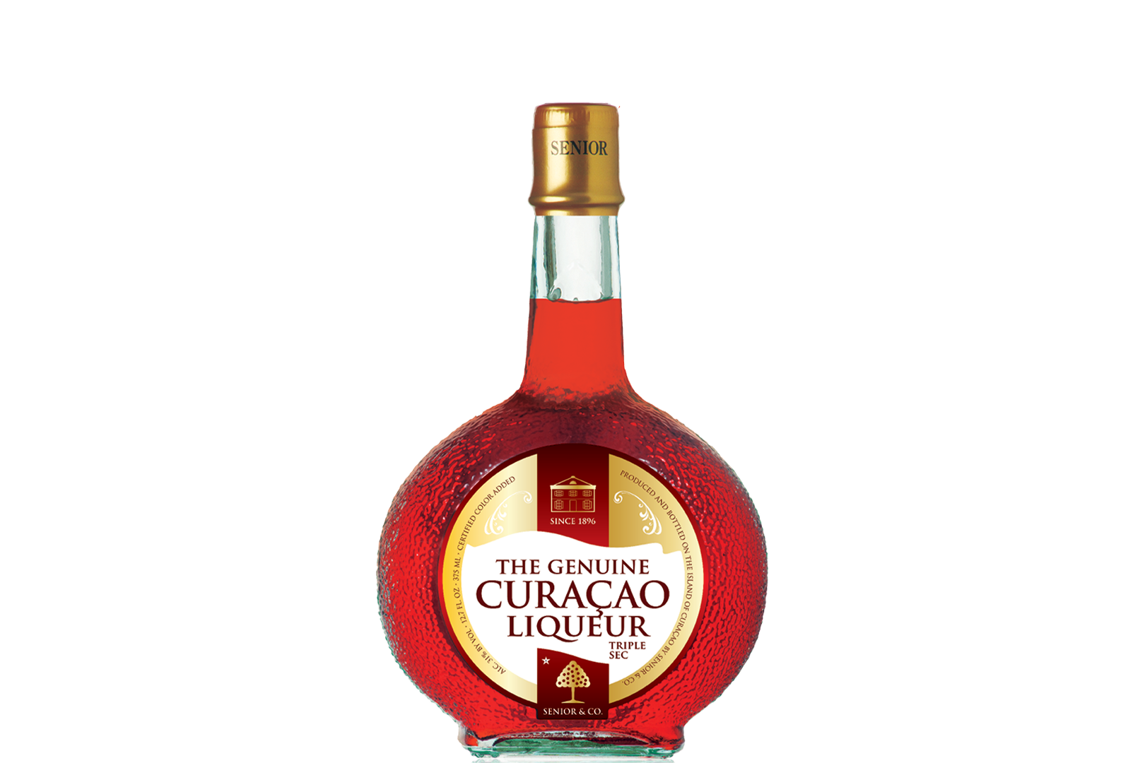 Genuine Curacao Liqueur, Red